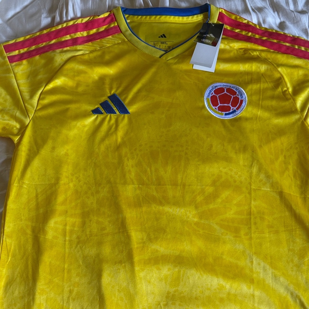 Colombia soccer Jersey adidas LARGE